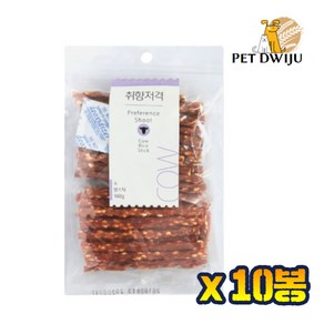 브리더랩 독 취향저격 콜라겐x10개, 10개, 160g, 쌀스틱 소고기