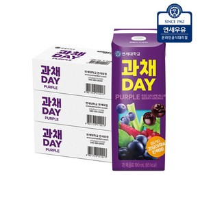 연세 과채데이 퍼플, 190ml, 72개