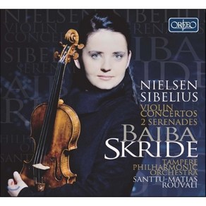 [CD] Baiba Skide 닐센 / 시벨리우스: 바이올린 협주곡 (Cal Nielsen / Sibelius: Violin Concetos 2 Seenades)