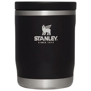 스탠리 푸드자 532ml 밥통 죽통 도시락 컨테이너 보온통 등산 Stanley, 블랙, 1개