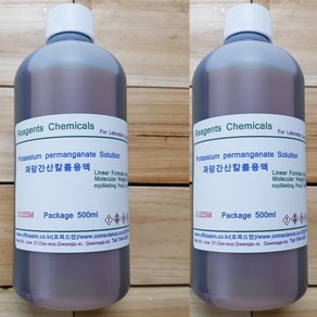 과망간산칼륨용액 (0.025M) 화)450ml Potassium pemanganate solution