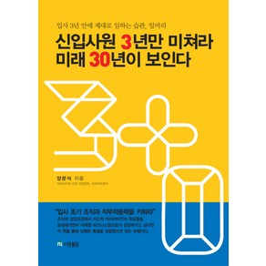 신입사원 3년만 미쳐라 미래 30년이 보인다:입사 3년 안에 제대로 일하는 습관 일머리