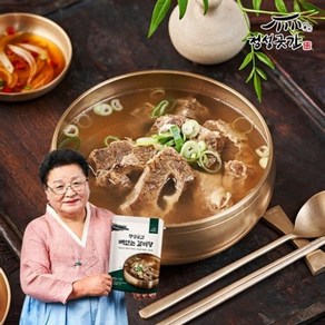 정성곳간 강순의 명인의 뼈 없는 갈비탕 800g 4팩