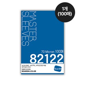 [보드엠] 82122 포토카드 마스터 슬리브 100매, 1개
