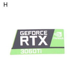 RTX 3090TI 3080TI 3070 3060 데스크탑 노트북 그래픽 카드 컴퓨터 PC 액세서리, 7) H