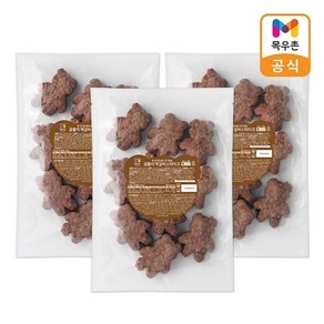 목우촌 곰돌이 떡갈비 스테이크 1kgX3개, 3개, 1kg