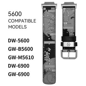 지샥5600시계줄 지샥스트랩 지샥시계줄 퀵릴리즈 나일론 시계 밴드 데님 금속 어댑터 DW5600 DW6900 GWB5600 GWM5610 GW6900 용 카시오