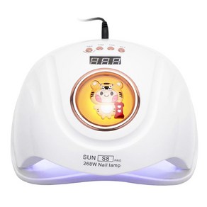 SUN S8 268W 고출력 전문가용 고양이 젤 네일 램프 UV LED, 1개