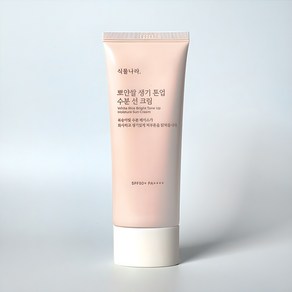 [NEW] 식물나라 뽀얀쌀 생기 톤업 수분 선 크림 100mL, 1개