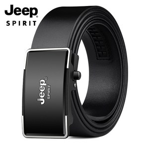 JEEPSPIRIT 남성용 가죽 자동 버클 벨트 OM18CD996BT0475