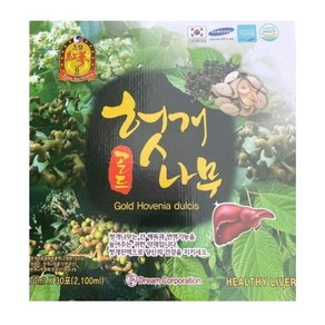 헛개나무 GOLD Hovenia dulcis, 30개, 70ml