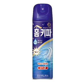 벌레 해충 살충제 뿌리는 모기약 파리 모기 퇴치제 홈키파 수성 알파 에어졸 엘비이 500ml 3개