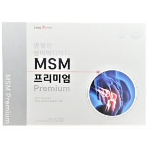 상아제약 관절엔 상아마디마디 프리미엄 MSM 3개월분 (500mg x 360정) 관절 연골 뼈 건강, 1개, 360정