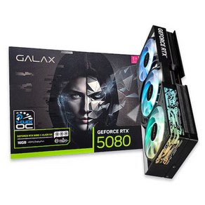 갤럭시 갤럭시 GALAX 지포스 RTX 5080 BLACK OC D7 16GB