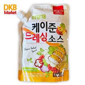 [푸드코리아] 미담채 케이준 드레싱소스/샐러드소스/, 1kg, 1개