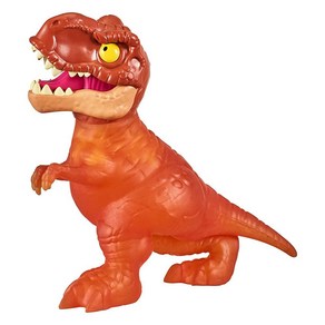 Heoes of Goo Jit Zu 쥬라기 월드 대형 SupaGoo T. Rex 19.1cm(7.5인치) 신축성 있는 스퀴시 공룡 피규어 씹는 어택 포함, Heoes of Goo Jit Zu 쥬라기 월드, 대, 1개