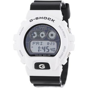 CASIO G-SHOCK(카시오 G쇼크) GW-6900GW-7/GW6900GW-7 화이트＆블랙 시리즈 멀티 밴드 6 터프 솔러 탑재 맨즈 워치 손목시계[병행 수입품]