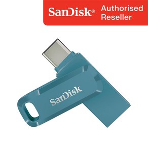 샌디스크 USB 메모리 DDC3 블루 C타입 OTG 3.2 대용량, 128GB