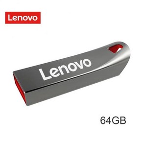 레노버 USB 3.0 메탈 플래시 드라이브 메모리 PC용 방수 USB 스틱 고속 플래시 OTG 펜 드라이브 1TB 2TB 512GB 256GB 128GB, 2) 64GB