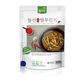 팜스락 열무김치 500g 국산 전라도 여수, 1개