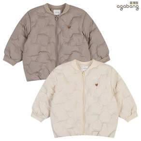 아가방 중계점 베프 무봉제 다운점퍼 2Colo (IVORY BEIGE) *24년 겨울신상* 베이직한 컬러 캐주얼한 무드의 항공점퍼 디자인 데일리 다운 패딩 점퍼