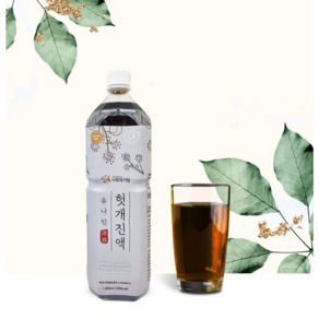헛개수원액 1500ml 유산균 헛개차 75리터 제조분량 엑기스, 1.5L