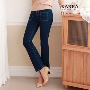 카라 KARRA 프론트투포켓부츠컷데님팬츠 A3F1097