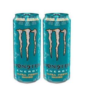 Monster Energy 울트라 피에스타 망고 무설탕 에너지 드링크 473.2ml(1