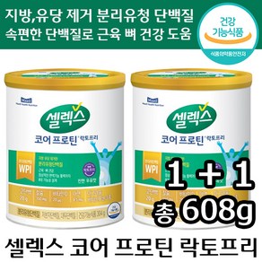 1+1 정품 셀렉스 코어 프로틴 락토프리 지방 유당 제거 분리유청 저분자 대두 단백질 근육 뼈 면역 건강 에너지 활력 소화 건강 기능 식품 영양제 분말 파우더 홈쇼핑 샐렉스 셀랙스