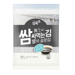 삼육수산 삼육김 쌈싸먹는 김 (7.2g(4절10매)X10봉) kwa*926qH, 1, 선택완료