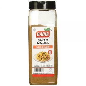 Gaam Masala 인디언 블렌드 - 473.2ml(16온스) - Badia Spices, 1개, 453.6g