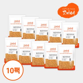 고미네 포켓간식 볶은아마씨 소포장 무첨가 곡물간식, 30g, 10개