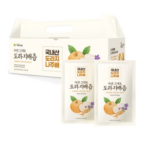 자연식품 자연그대로 도라지배즙, 100ml, 30개