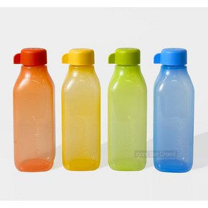 타파웨어 에코 사각 물통500ml 1P 컬러랜덤 어린이 유치원 초등학생, 1개, 500ml, 랜덤선택