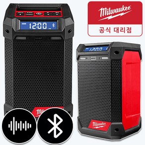 밀워키공식대리점 M12 RC 12V 충전식 블루투스 스피커 라디오 베어툴