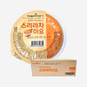 동원 스리라차마요 디핑 30gX32, 동원스리라차마요소스30gBOX/23.3.1까지, 1개, 30g