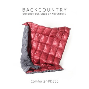 [BACKCOUNTRY] 컴퍼터(Comfote) PG350 & PD350 구스다운 침낭, 4. 컴퍼터 PD350 (블러디 레드), 1개