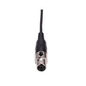 미니 XLR 분리형 마이크 케이블 Sennheise AGK Shue 마이크 어댑터 베이지 35mm 나사 3 핀 4 핀 마이크로닷 11m, mini xl 4pin, mini xl 4pin