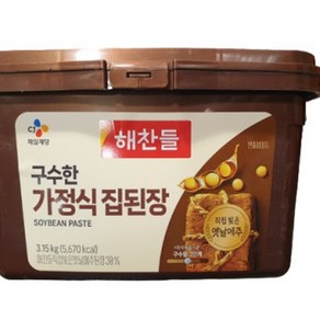 해찬들 구수한 가정식집된장 3.15kg, 2개