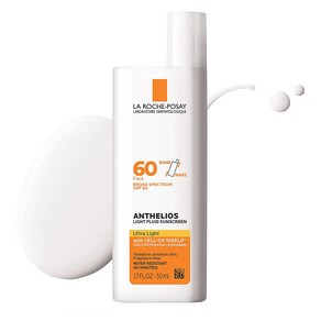 La Roche-Posay Anthelios 60 Ulta Light Sunsceen 라로슈포제 안뗄리오스 선스크린 플루이드 50ml, 1ml, 1개