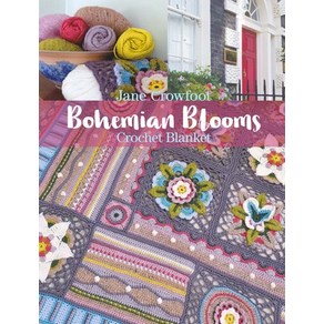 (영문도서) Bohemian Blooms Cochet Blanket Papeback, David & Chales, English, 9781446313503