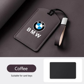 Leathe Ca NFC Cad Key Case Cove Shell Holde Fo BMW 1 3 5 7 8 Seies X1 X3 X5 X6 X7 F30 G20 F34, 없음, 9) J-coffee keying