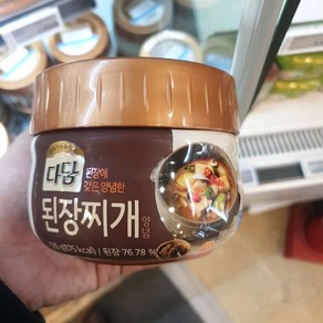 씨제이 다담 된장찌개양념, 아이스팩 포장, 1개, 530g