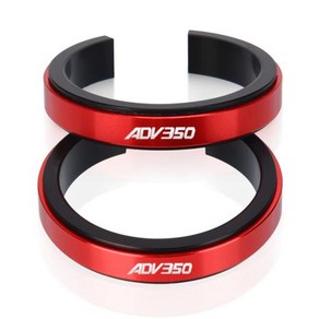 ADV350 용품 범용 바이크 ADV 350 프론트 서스펜션 완충기 보조 조정 링 부품 혼다 4144mm, 8) ADV350 LOGO, 1개