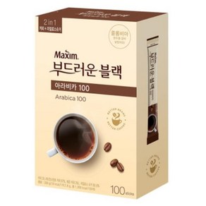 동서 맥심 부드러운 블랙 아라비카100 커피믹스, 2.8g, 100개입, 1세트