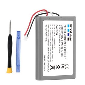 소니 PS5 컨트롤러용 2500mAh 리튬 듀얼 센스 게임 컨트롤러 LIP1708, 1) 1 Pc Battey