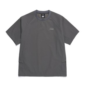 [매장] 내셔널지오그래픽 NATIONALGEOGRAPHIC N252UTS310 피오토스 우븐 세미오버핏 반팔 티셔츠 IRON GREY N252UTS310196 220184