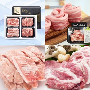 국내산 1등급 HACCP 돼지고기 삼겹살 항정살 목살 한돈 선물세트, 한돈 1호선물세트 2kg