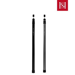 노마드 모노리스슬라이드폴280 (블랙 메탈릭실버) 1pcs N-8422 N-8423 타프폴대, 블랙, 1개