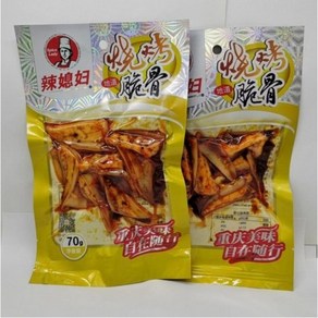 차이나슈 매운며느리 중국 매운 오돌뼈, 3개, 70g